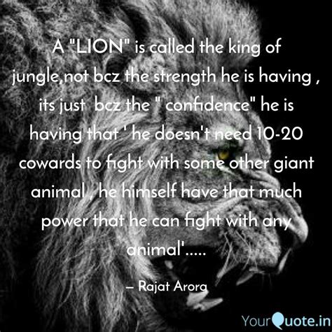 Lion King Of The Jungle Quotes