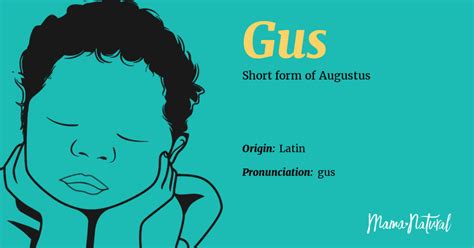 Gus Name Meaning, Origin, Popularity, Boy Names Like Gus - Mama Natural