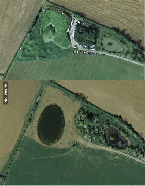 The filming location for "Teletubbies" as it was and how it is now ...