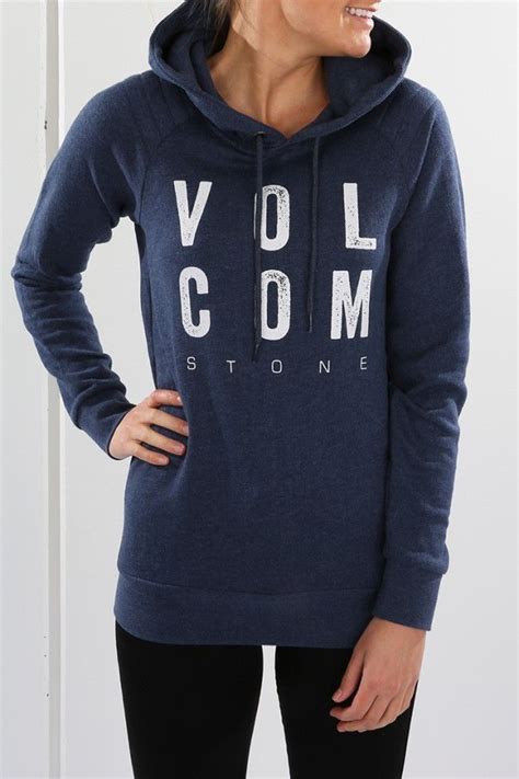 Volcom - Corpbrew Hoodie Navy - Womens | Volcom hoodies, Hoodies, Volcom