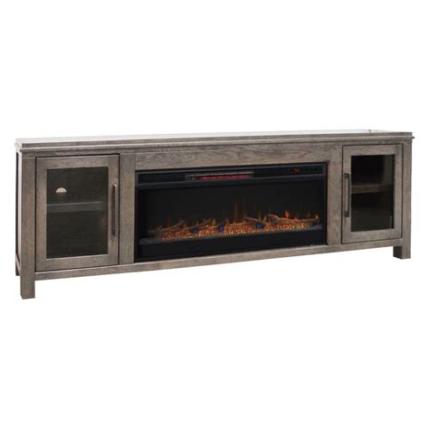 86 Inch Tv Stand With Fireplace - Garret Johnston