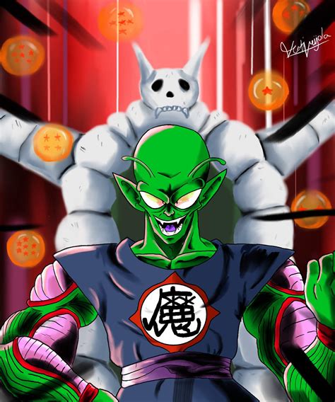 Demon king piccolo digital art | DragonBallZ Amino