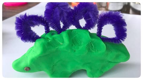 Playdough Dinosaurs -- Fun Family Activity for a Rainy Day • Yogalore And More