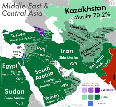 Albums 96+ Pictures Map Of Central Asia And Middle East Stunning