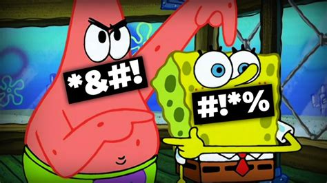 SpongeBob's Sailor Mouth Can Have Actual Swear Words Now - YouTube