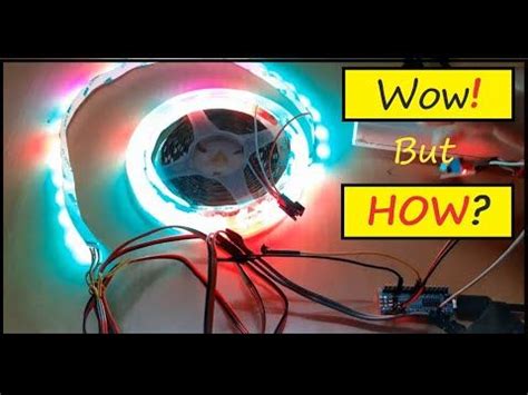 How to Make DIY Music Reactive RGB LED Strip WS2812B || Music Visualizer With Arduino: it ...