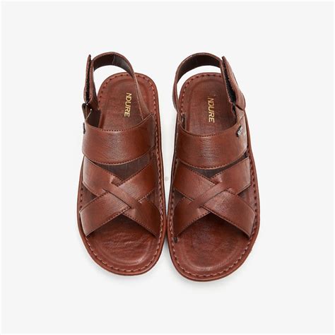 Buy BROWN Mens Modern Sandals – Soloto