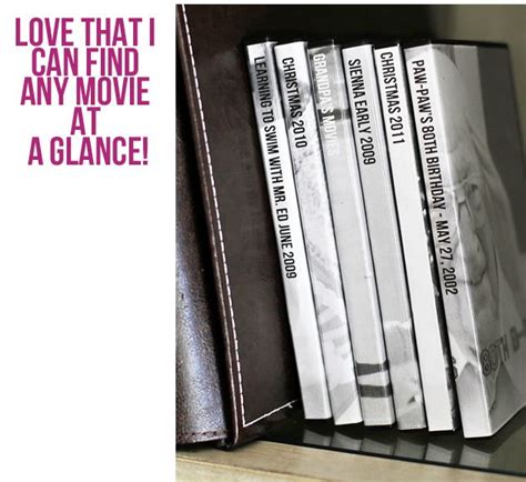 How to make customized DVD covers and cases for your Home Movie Library via lilblueboo.com ...