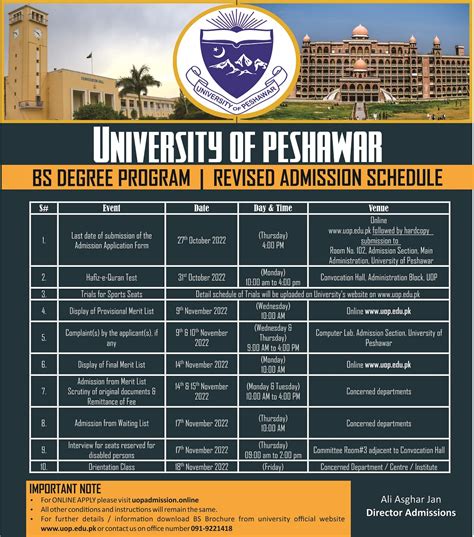 Admission Notice: BS Degree Programme for the Session 2022-23