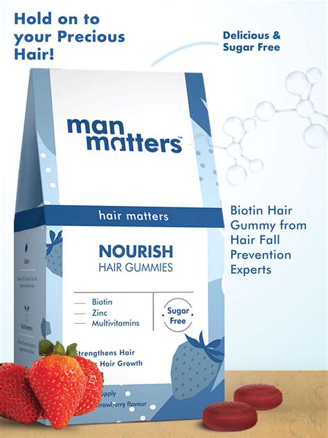 Hair Growth Gummies | With Biotin, Multivitamins & More | Man Matters