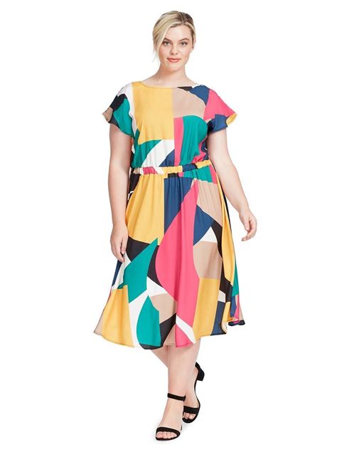 38 Trendy Geometric Print Dress You Must Buy Now | Geo print dress, Geometric print dress, Print ...