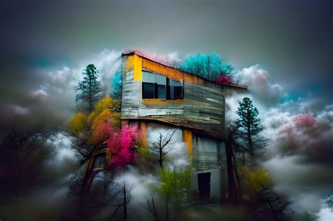 The House on the Clouds : r/nightcafe