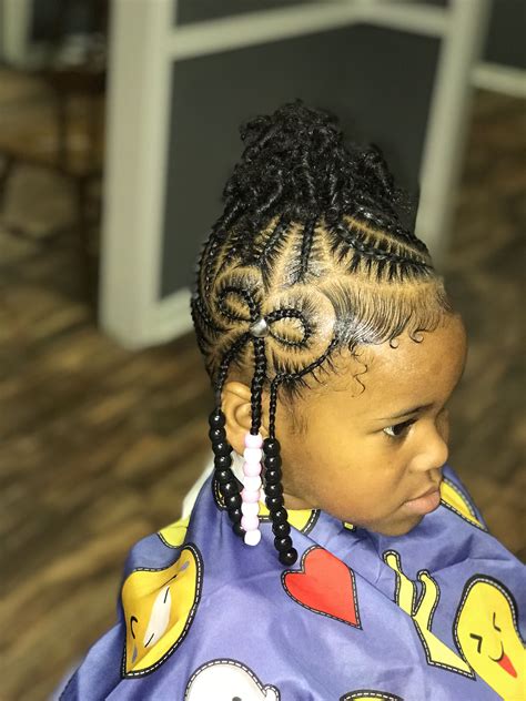 #relaxbeenatural #kidsbraids #stitchbraids Toddler Braided Hairstyles, Toddler Braids, Black ...