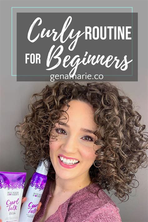 Beginner Curly Hair Routine using Drugstore Products, CGM-friendly – Gena Marie