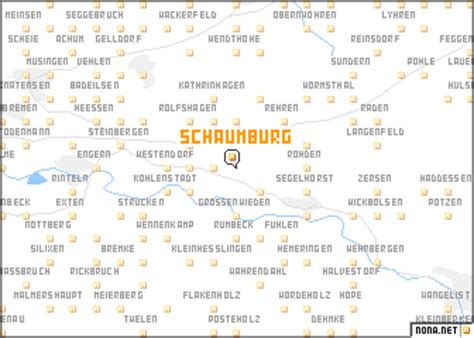 Schaumburg (Germany) map - nona.net