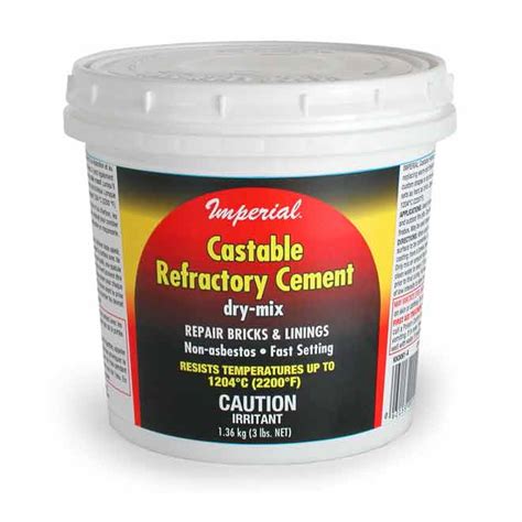 IMPERIAL Castable refractory cement 3 lb KK0061 | Réno-Dépôt