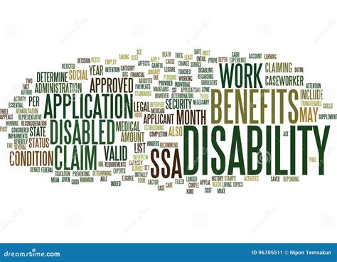 DISABILITY BENEFITS Royalty-Free Stock Photo | CartoonDealer.com #86667255