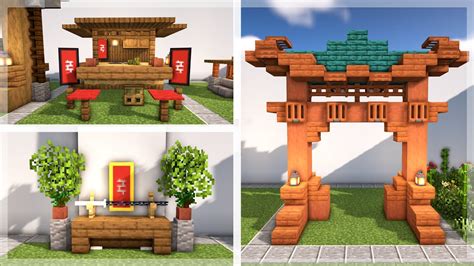 Minecraft: 20 Japanese Village Build Ideas and Hacks - YouTube