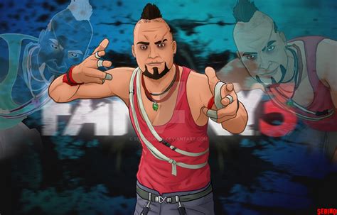 Far Cry 3 - Vaas Montenegro #2 by SeBiNoDraw on DeviantArt