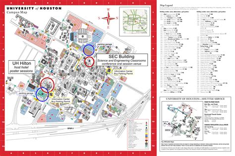 University of Houston Campus Map