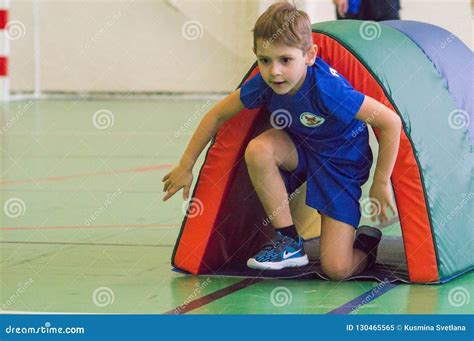 Children`s Sports Competitions in the Kaluga Region of Russia. Editorial Image - Image of ...