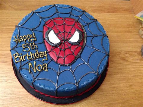 How To Make A Simple Spider Man Cake - Design Talk