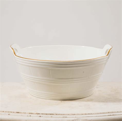 White Pottery Bowl in Pottery