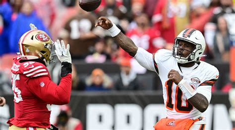 PJ Walker Discusses Browns’ Win Over 49ers, Help From Deshaun Watson ...