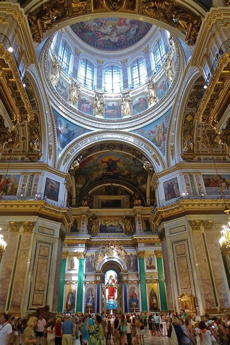 Interior of St. Isaac's Cathedral, St. Petersburg, Russia | Соборы ...