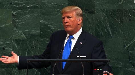 Here's how Trump's speech at the UNGA went last year