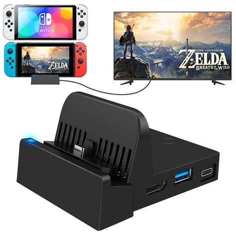 Buy TV Dock Docking Station for Nintendo Switch/Nintendo Switch OLED ...