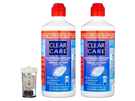 Clear Care Contact Lens Solution In Eye - IRUCWO