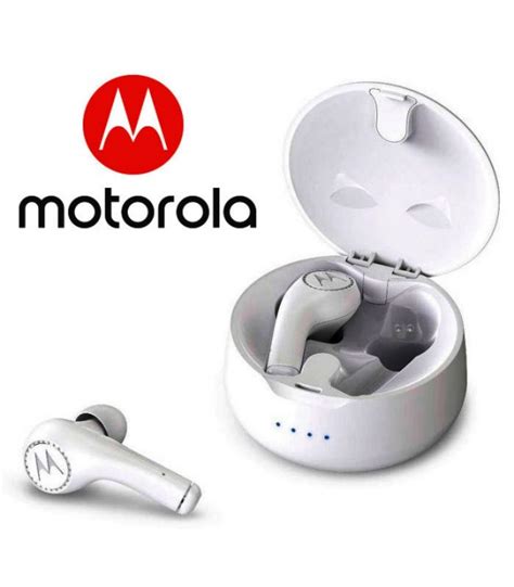 MOTOROLA HEADPHONES BLUETOOTH VERVE BUDS 500 (WHITE)