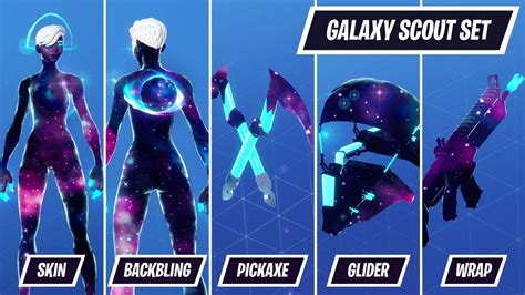 Fortnite New Item Shop Galaxy Scout Skin - YouTube