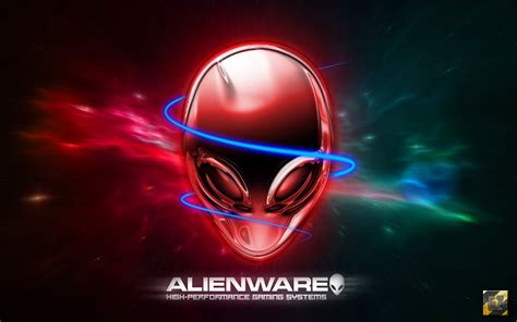 Red Alienware HD Desktop Wallpaper | VIOTABI IMAGES