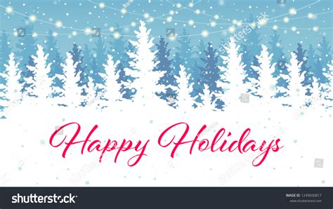 Happy Holidays Banner Design Vector Background Stock Vector (Royalty Free) 1249650817 | Shutterstock