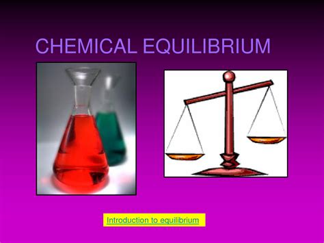 SOLUTION: 19 Chemical equilibrium and factors affecting equilibrium - Studypool