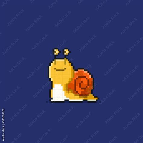 Styled Stock, Snail, Pixel Art, Art Style, Adobe, Objects, Poster ...