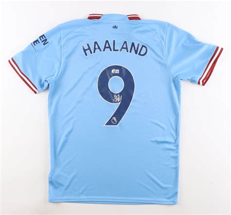 Erling Haaland Signed Manchester City Jersey (Beckett) | Pristine Auction