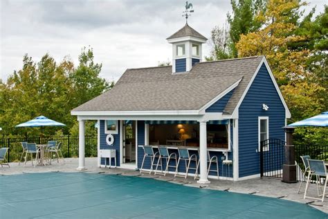 pool house bar patio traditional with trees arched pergolas | Pool houses, Pool house designs ...