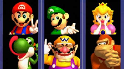 Mario Party 1 Characters