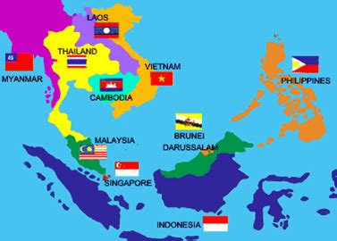 Singapore Indonesia Map