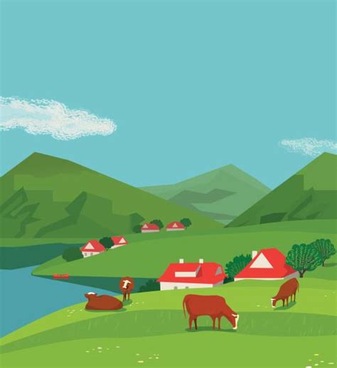 Rural Community Illustrations, Royalty-Free Vector Graphics & Clip Art - iStock