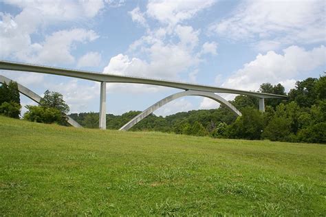 HD wallpaper: Birdsong Hollow Bridge, Tennessee, architecture, sky ...