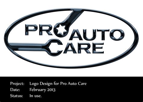 Pro Auto Care Logo Design on Behance