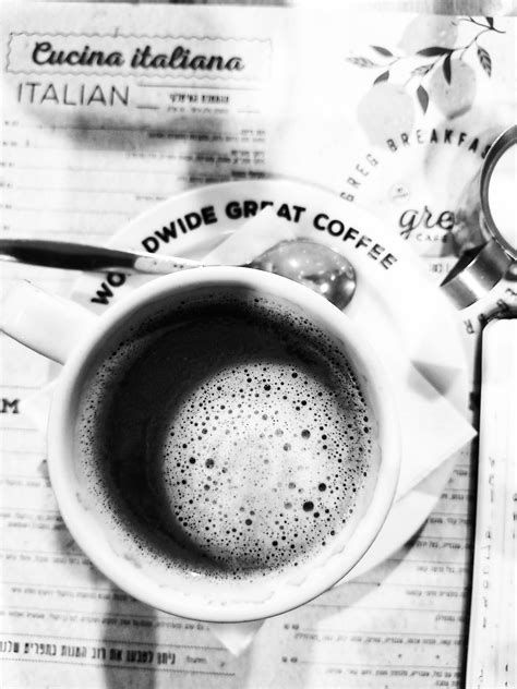 Latte Coffee In Coffeeshop Free Stock Photo - Public Domain Pictures