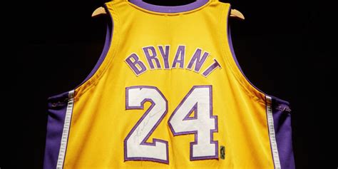 Kobe Bryant’s Lakers Jersey Could Fetch a Record $7 Million at Sotheby ...