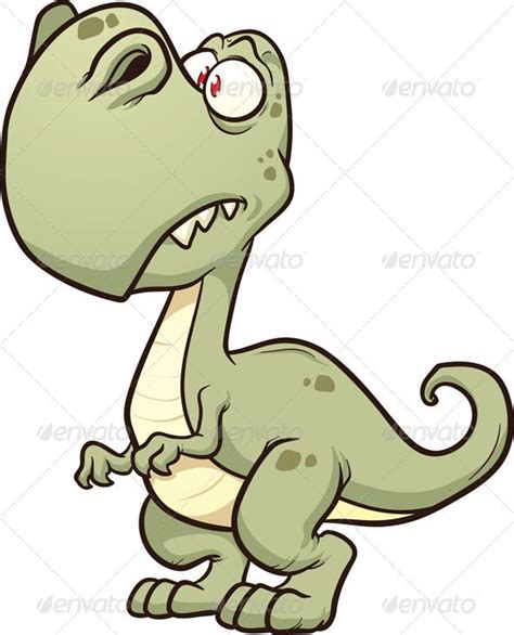 Cartoon Tyrannosaurus Rex | T rex cartoon, Dinosaur illustration ...