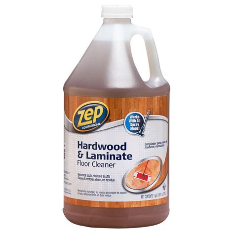 ZEP 128 oz. Hardwood and Laminate Floor Cleaner-ZUHLF128 - The Home Depot