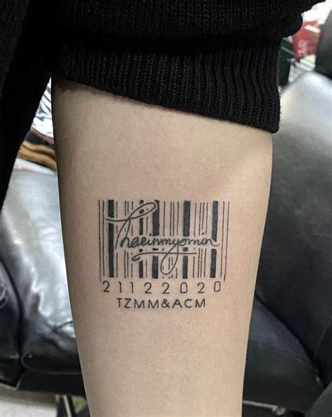 Top 71+ barcode tattoo ideas - in.coedo.com.vn